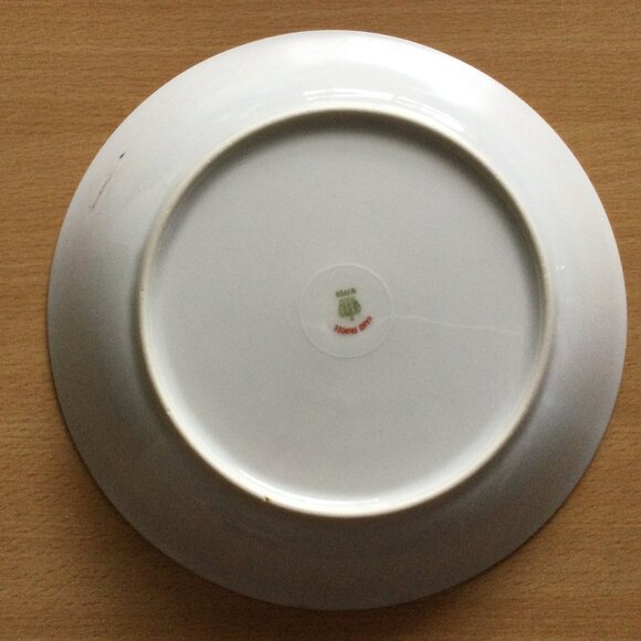 Set of three hand painted Nippon salad bowls Japanese porcelain 7.5" - Picture 7 of 7